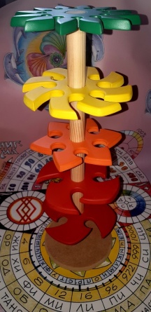 Бульбулятор с 5 вихревыми дисками из дерева (Тюрин А.А.) фото