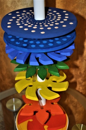 Бульбулятор с 7 вихревыми дисками из дерева (Тюрин А.А.) фото