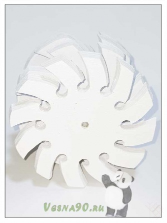 Вихревой преобразователь (бульбулятор) для пространства (Д160 мм) по Тюрину фото сверху